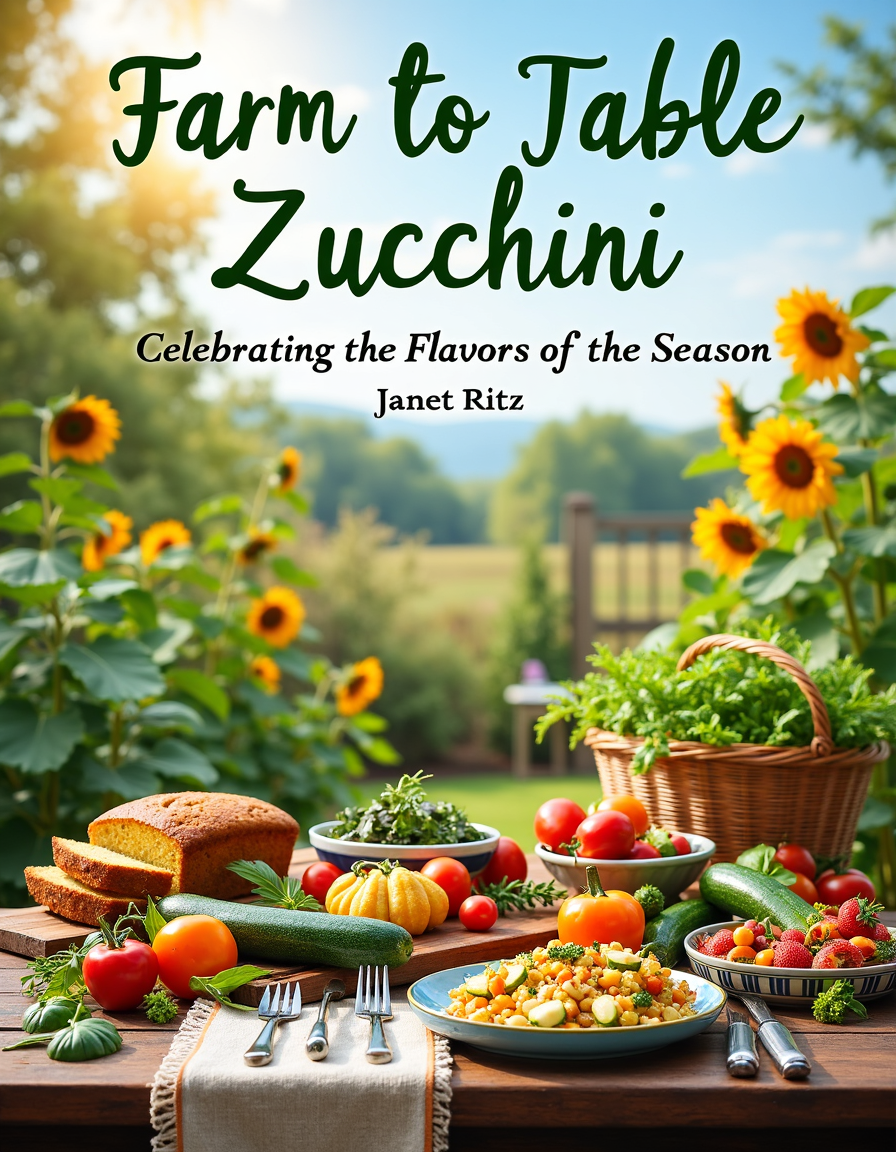 Farm to Table Zucchini Cookbook | 898 Zucchini Recipes for Healthy Meals, Low-Carb Cooking & Everyday Dishes