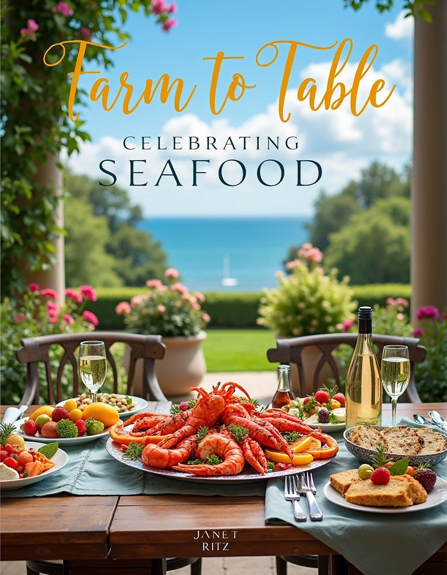 Farm to Table Seafood Cookbook | 103 Seafood Recipes for Fresh Coastal Cooking & Elegant Meals