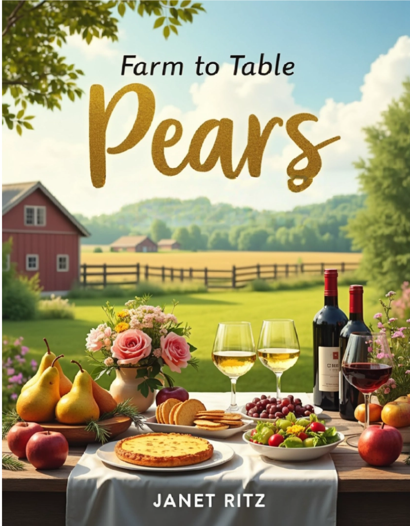 Farm to Table Pear Cookbook | 178 Pear Recipes for Elegant Desserts, Fresh Meals & Seasonal Cooking