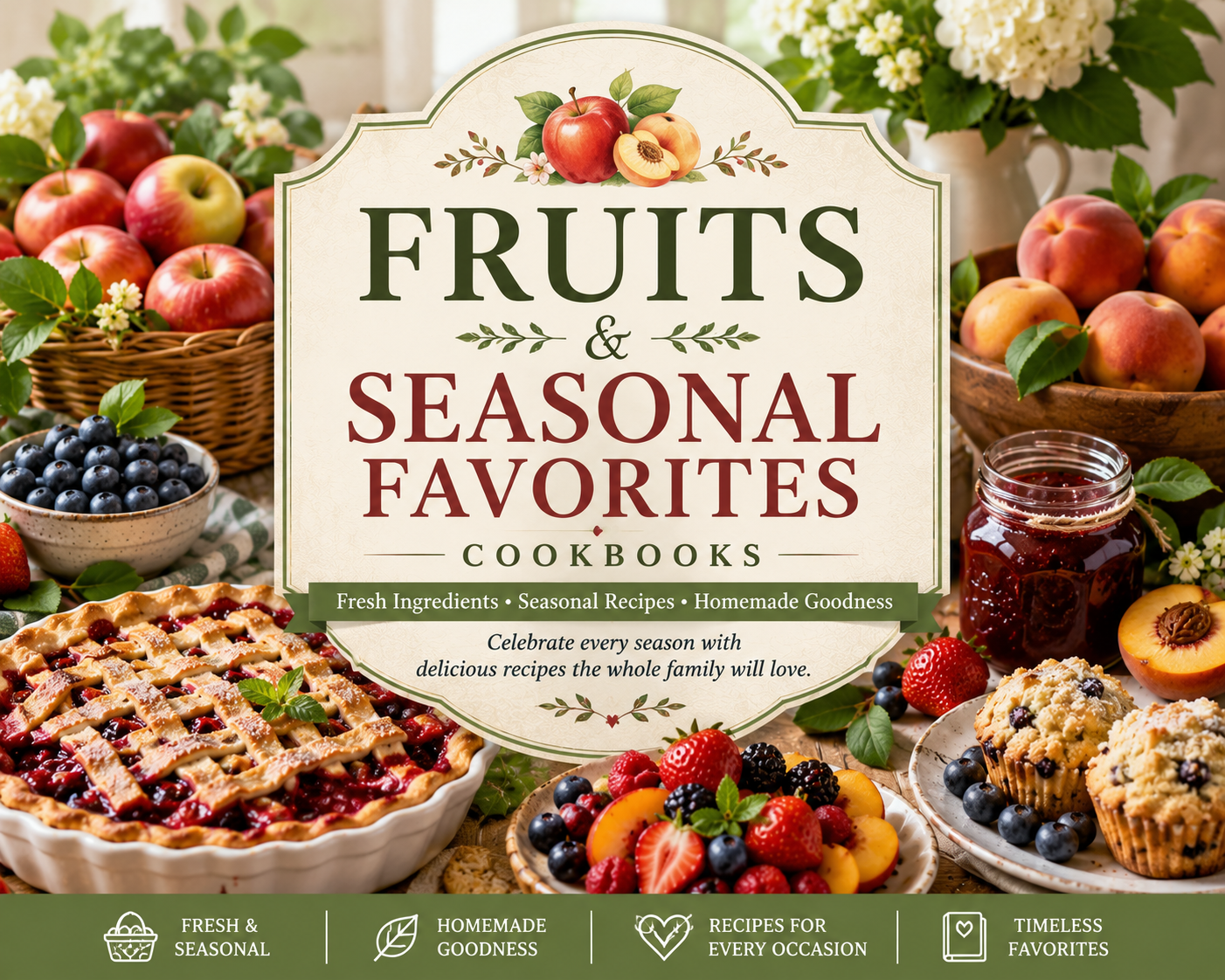 Seasonal Fruit Cookbooks | Fresh Fruit Recipes, Desserts & Preserves