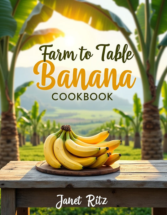 Farm to Table Banana Cookbook | Sweet & Savory Banana Recipes for Baking, Meals & Healthy Living