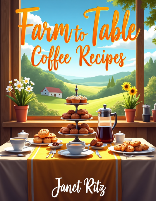 Farm to Table Coffee Cookbook | 285 Coffee Recipes for Drinks, Desserts & Cozy Everyday Rituals