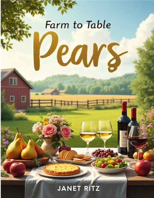Farm to Table Pear Cookbook | 178 Pear Recipes for Elegant Desserts, Fresh Meals & Seasonal Cooking