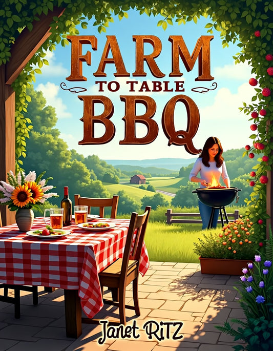 Farm to Table BBQ Cookbook | 179 BBQ Recipes for Grilling, Smoking, Sauces & Outdoor Cooking