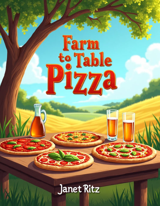 Farm to Table Pizza Cookbook | 434 Pizza Recipes for Homemade Pizzas, Artisan Crusts & Gourmet Toppings