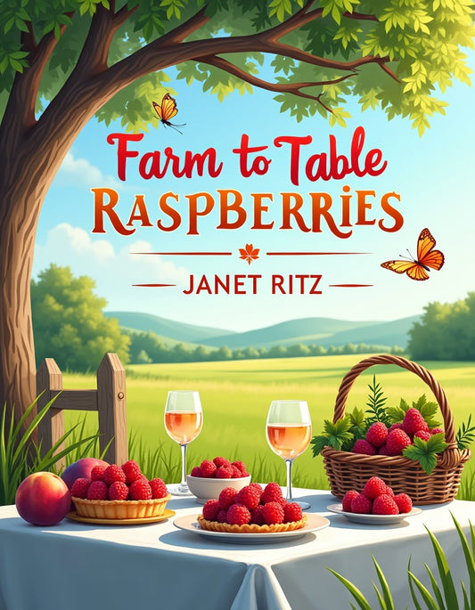 Farm to Table Raspberry Cookbook | 273 Raspberry Recipes for Desserts, Baking & Fresh Seasonal Cooking
